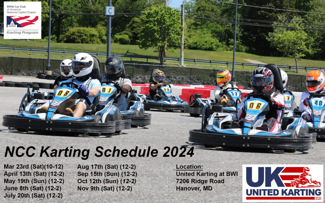 2024 Karting Schedule